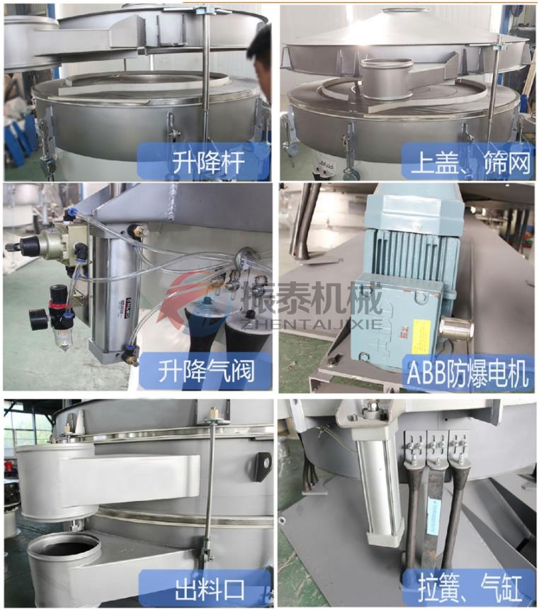 ?；撬釄A形搖擺篩細節(jié)